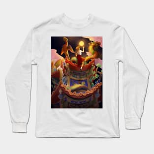 Moon Long Sleeve T-Shirt